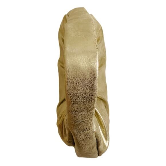 INC International Concepts Bag Purse KJ Gold Hobo Crescent Medium Handbag Bag - Picture 4 of 13